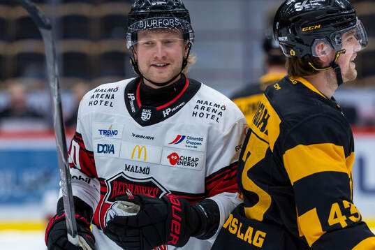 Malmös Thomas Berg Paulsen och Skellefteås Max Krogdahl
