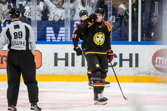 Brynäs Johannes Kinnvall deppar