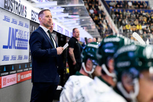 Färjestads tränare Cam Abbott