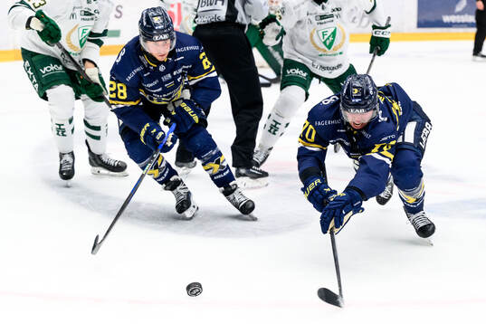 HV71s Justin Glenn Kloos och Lukas Rousek