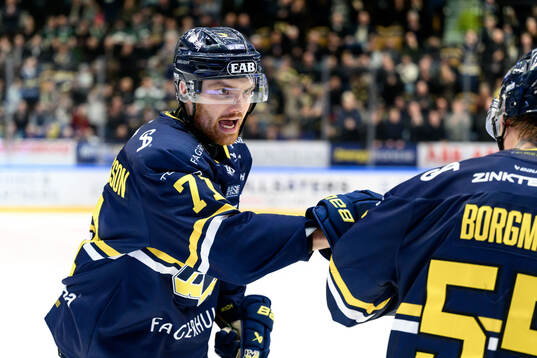 HV71s William Ignberg Nilsson jublar