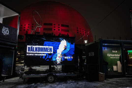 SHL Impact Tour utanför Hovet