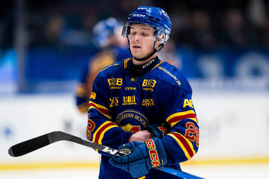 Djurgårdens Gustav Lindström deppar