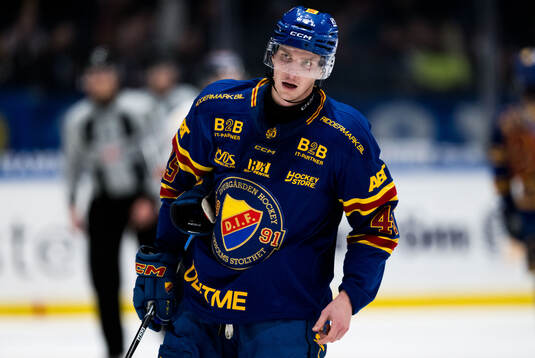 Djurgårdens Hugo Blixt deppar