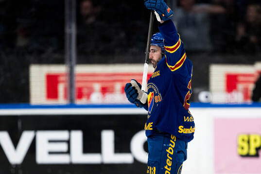 Djurgårdens Joseph Laleggia jublar