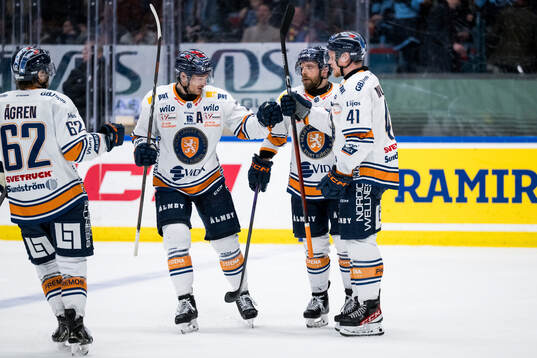Växjös Ludvig Nilsson jublar