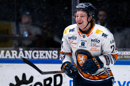 Växjös Karl Henriksson jublar
