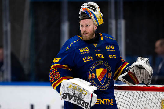 Djurgårdens målvakt Magnus Hellberg