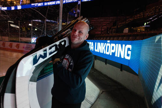 Linköpings materialförvaltare Peter Casparsson