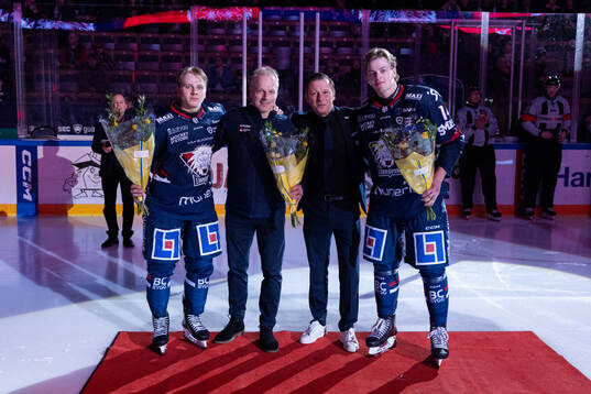 Linköpings Loke Krantz, Felix Öhrqvist och