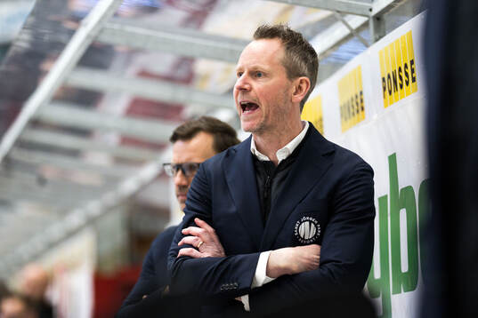 Frölundas tränare Robert Ohlsson