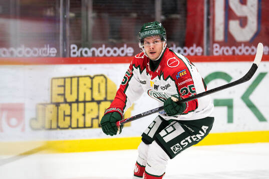 Under ishockeymatchen i SHL mellan Timrå och Frölunda