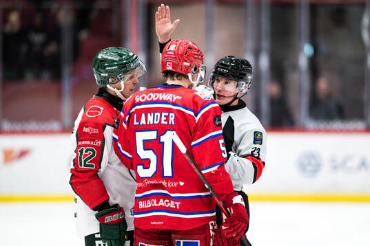 Frölundas Max Friberg och Timrås Anton Lander