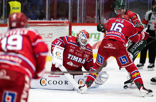 Timrås målvakt Tim Juel