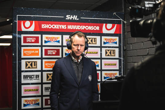 Frölundas tränare Robert Ohlsson