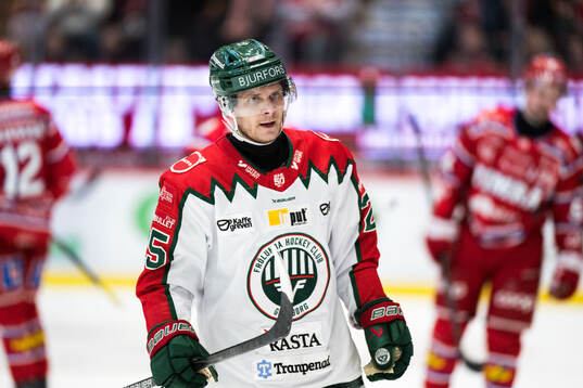 Under ishockeymatchen i SHL mellan Timrå och Frölunda