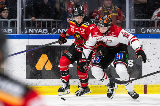 Luleås Isac Hedqvist och Örebros Noah Steen