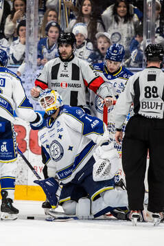 Leksands målvakt Marcus Gidlöf