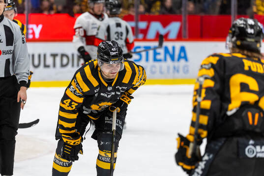 Skellefteås Max Krogdahl har ont