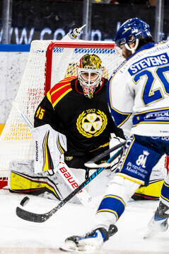 Brynäs målvakt Damian Clara