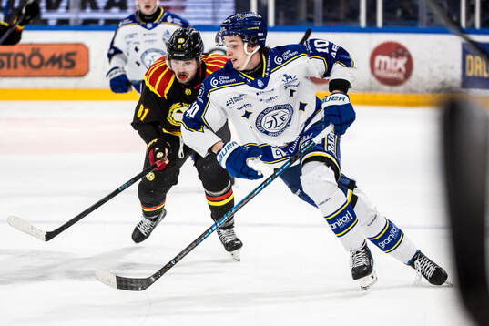 Brynäs Kieffer Bellows och Leksands Anton Johansson