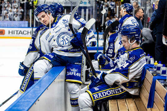 Leksands Olle Strandell och Arvid Eljas deppar