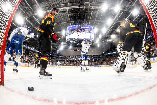 Leksands Arvid Eljas jublar