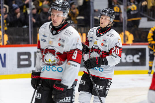 Malmö Redhawks  Kalle Hemström och Thomas Berg Paulsen