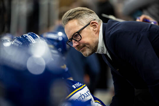 Leksands tränare Johan Hedberg
