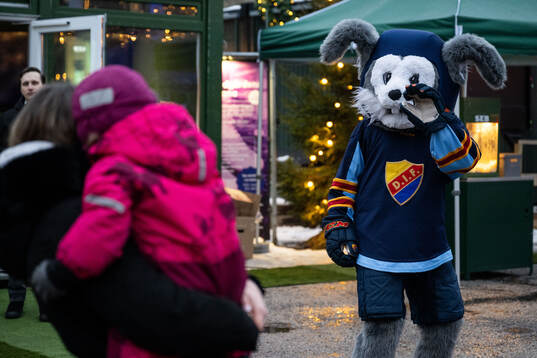 Djurgårdens maskot Järnkaninen