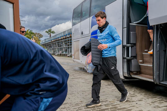 Lasse Berg Johnsen of Malmö FF arrives