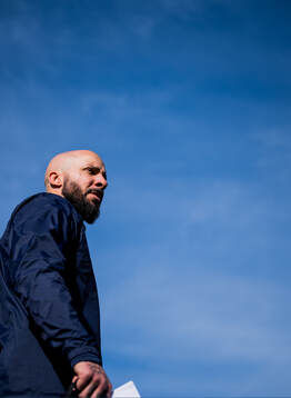 Assistant coach Guillermo Molins of Malmö FF