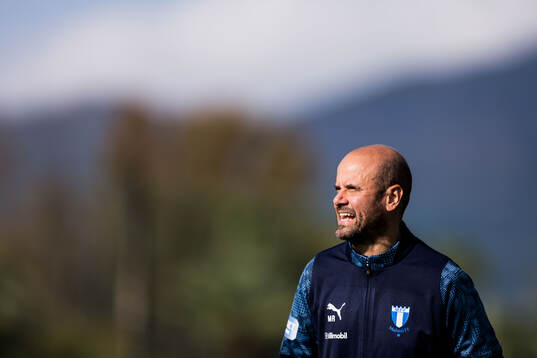 Head coach Miguel Angel Ramirez of Malmö FF