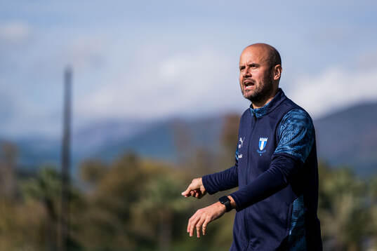 Head coach Miguel Angel Ramirez of Malmö FF