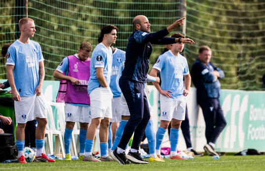 Head coach Miguel Angel Ramirez of Malmö FF