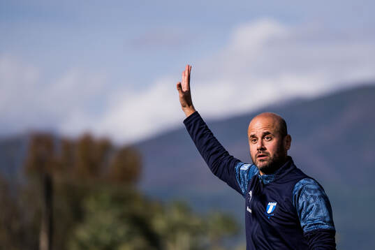 Head coach Miguel Angel Ramirez of Malmö FF