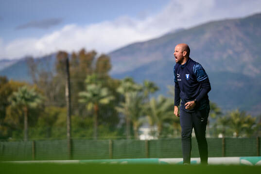 Head coach Miguel Angel Ramirez of Malmö FF