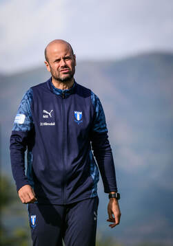 Head coach Miguel Angel Ramirez of Malmö FF