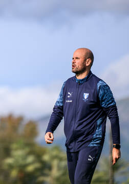 Head coach Miguel Angel Ramirez of Malmö FF