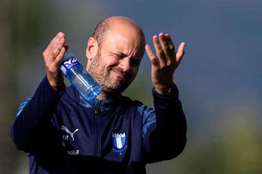 Head coach Miguel Angel Ramirez of Malmö FF