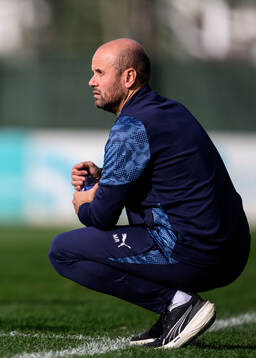 Head coach Miguel Angel Ramirez of Malmö FF