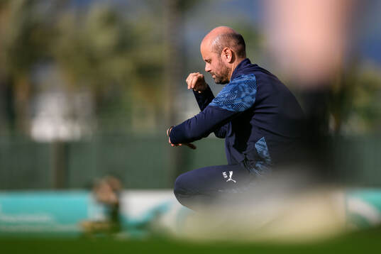 Head coach Miguel Angel Ramirez of Malmö FF