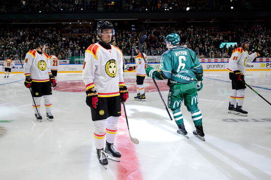Brynäs Axel Andersson deppar