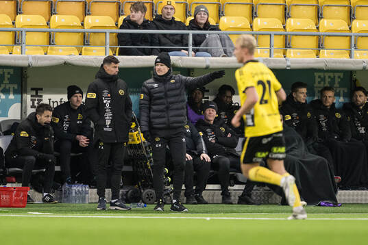 Elfsborgs assisterande tränare Fredrik Ahlstrand och