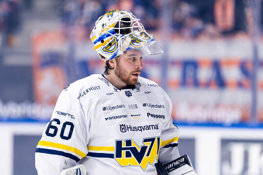 HV71s målvakt Felix Sandström