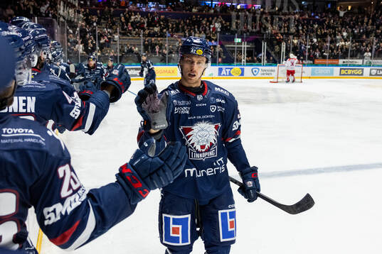 Linköpings Johan Södergran jublar