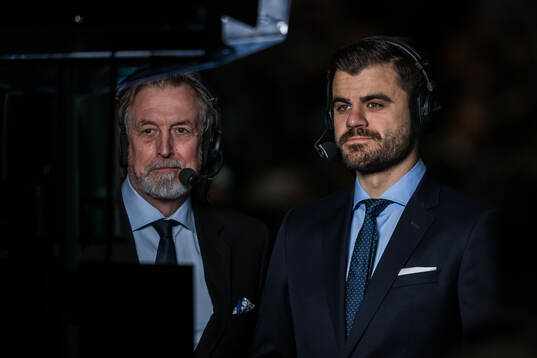 TV4s Åke Unger och Almen Bibic