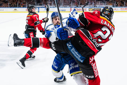 Leksands Gabriel Fortier och Luleås Oskari Laaksonen