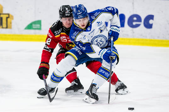Luleås Otto Leskinen och Leksands Andro Kaderli