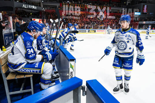 Leksands Peter Cehlarik och Arvid Eljas